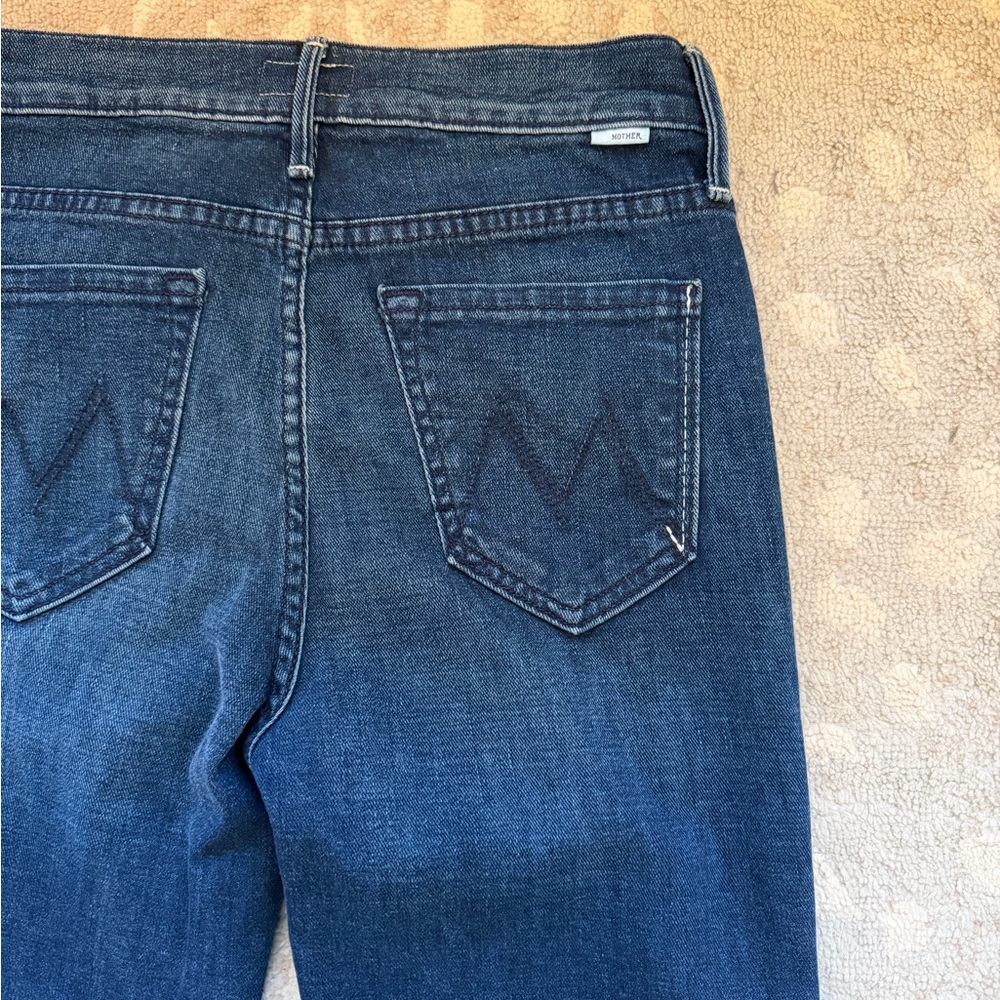 MOTHER The Rascal Slit Undone Hem - Picture 2 of 6